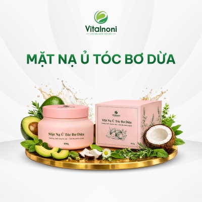 MẶT NẠ Ủ TÓC BƠ DỪA
Hũ 300gr