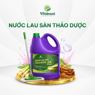 NƯỚC LAU SÀN THẢO DƯỢC VITALNONI
Can 3 lít