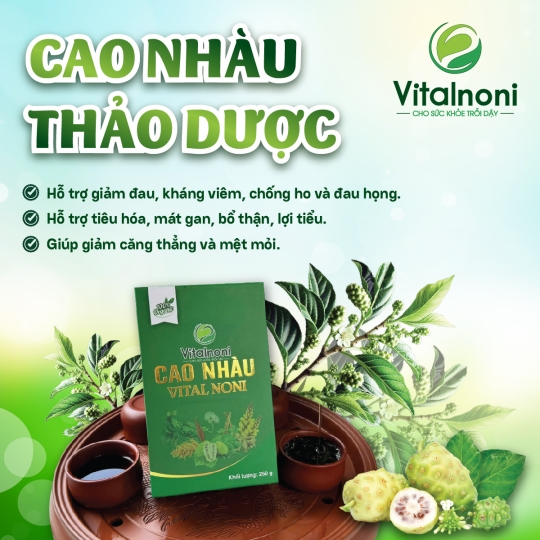 Cao nhàu Thảo Dược Vital Noni 250g