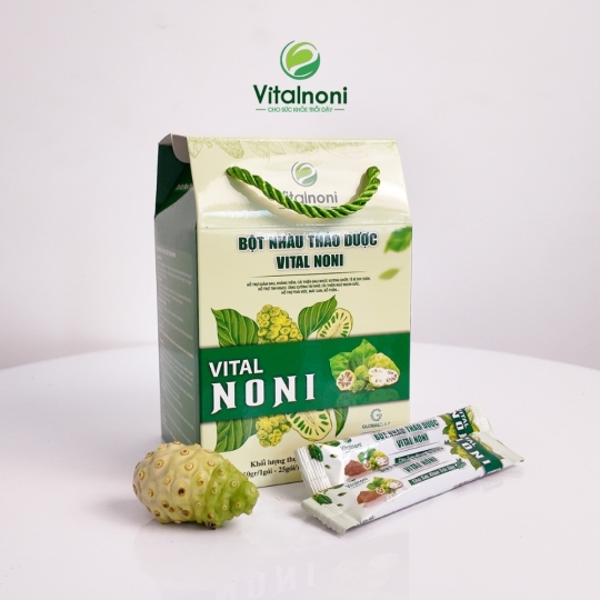 BỘT NHÀU THẢO DƯỢC VITAL
Hộp 25 Gói x 10gr/gói