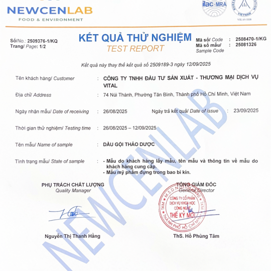 DẦU GỘI THẢO DƯỢC
Chai 500ml 