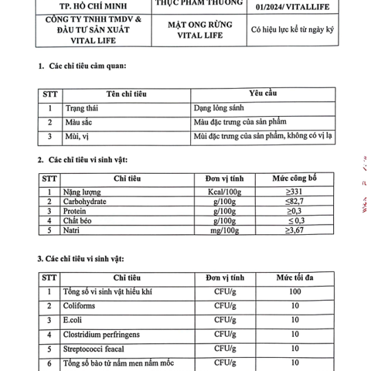 MẬT ONG KHOÁI - RỪNG SƠN LA chai 500ml