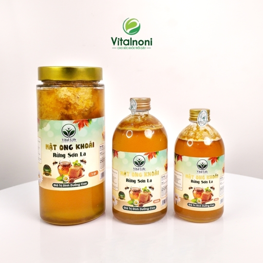 MẬT ONG KHOÁI – RỪNG SƠN LA chai 350ml