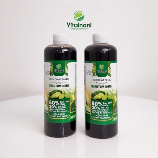 TINH CHẤT NHÀU QUANTUM NONI
Hộp 2 chai x 500ml/chai