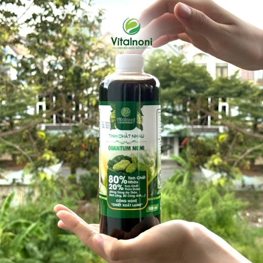 TINH CHẤT NHÀU QUANTUM NONI
Hộp 2 chai x 500ml/chai