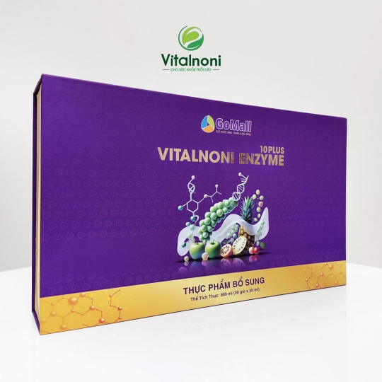 VITALNONI ENZYME 10PLUS 
Hộp 30 gói x 30ml/gói